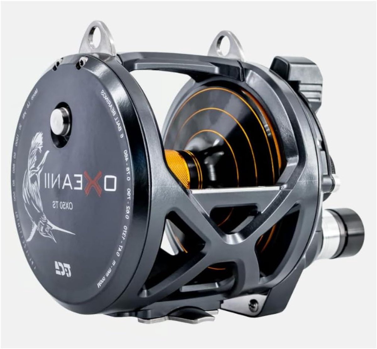 Vismolen - Reel Visserij - Sleepvissen - Dubbele Speed - 1 kg - Aluminium