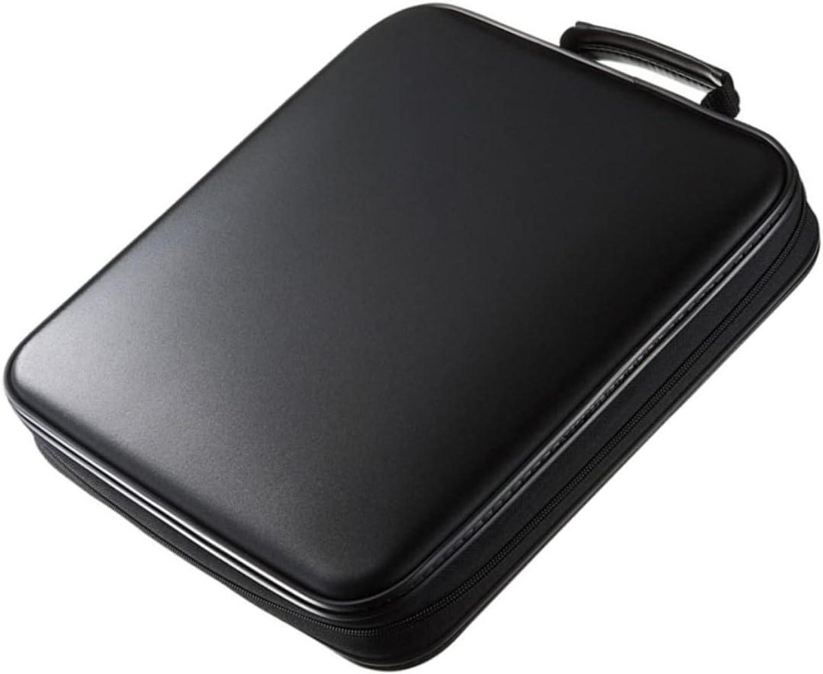 CD Opbergcase - Disc Houder - Muziek Opslag - Lichtgewicht - 30.5x28.2cm - Zwart