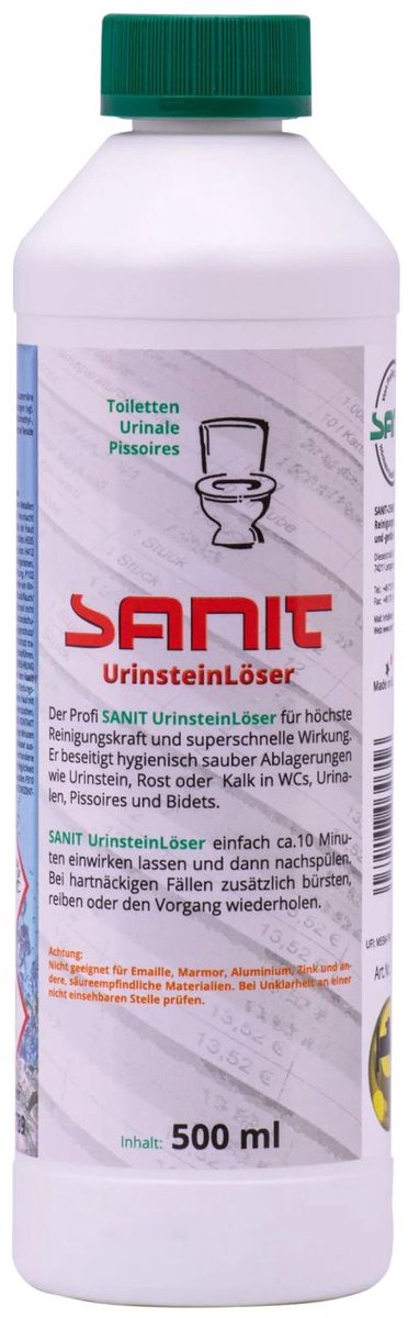 Urinesteen Verwijderaar Toilet Reiniger 500 ml