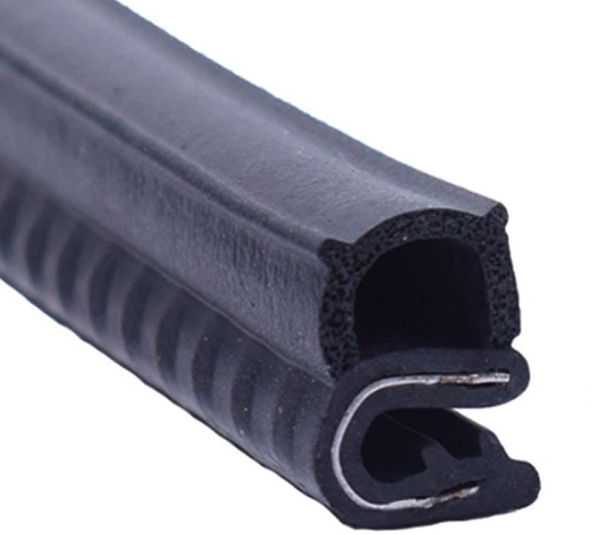 aladdien - Auto Deurrubbers - U-vormige Rubber Seal - Bescherming tegen Schade - Geschikt voor Auto en Boot - Duurzaam en Flexibel - Eenvoudige Mont...