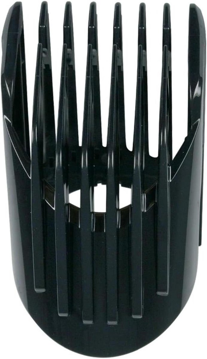 Opzetkam Trimmer - Baardtrimmer Kam - Gezichtsbeharing Stylen - Precisie Instelbaar - 1-5 mm - Zwart