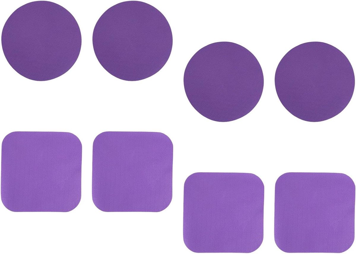 Potopener Pads - Flesopener Grip - Keukentaken Vereenvoudigen - Antislip Rubber - 8 stuks 12.5 cm - Paars