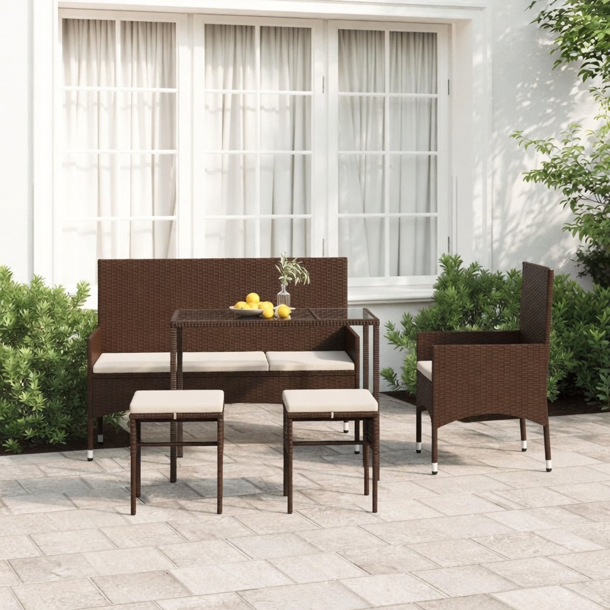 Luxe Loungeset – Weerbestendig – Industrohome