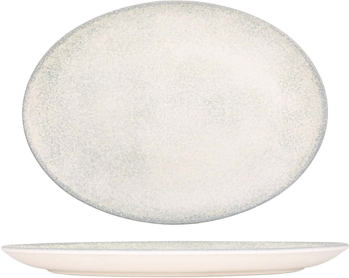 Kütahya Porselen Serveerschaal - Salda - Porselein - 36x21 cm - set van 2