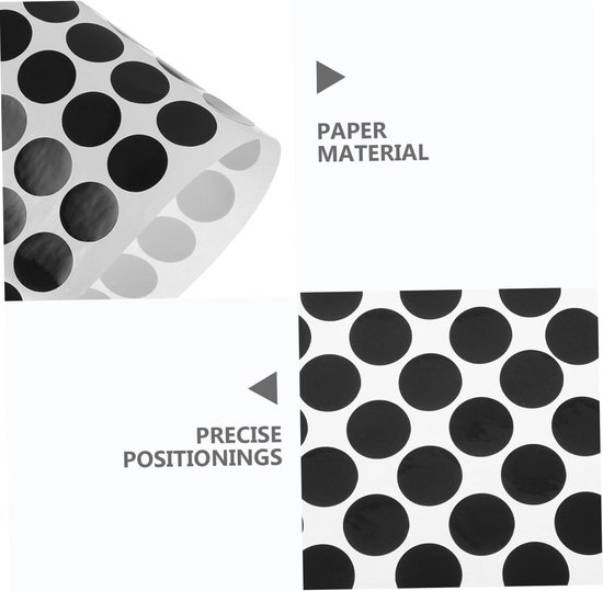 Pooltafel Stickers - Biljart Reparatiepatch - Nauwkeurig Plaatsen Bal - Duurzame Kwaliteit - 16 x 11.5 cm - Zwart van Merkloos — afbeelding 5