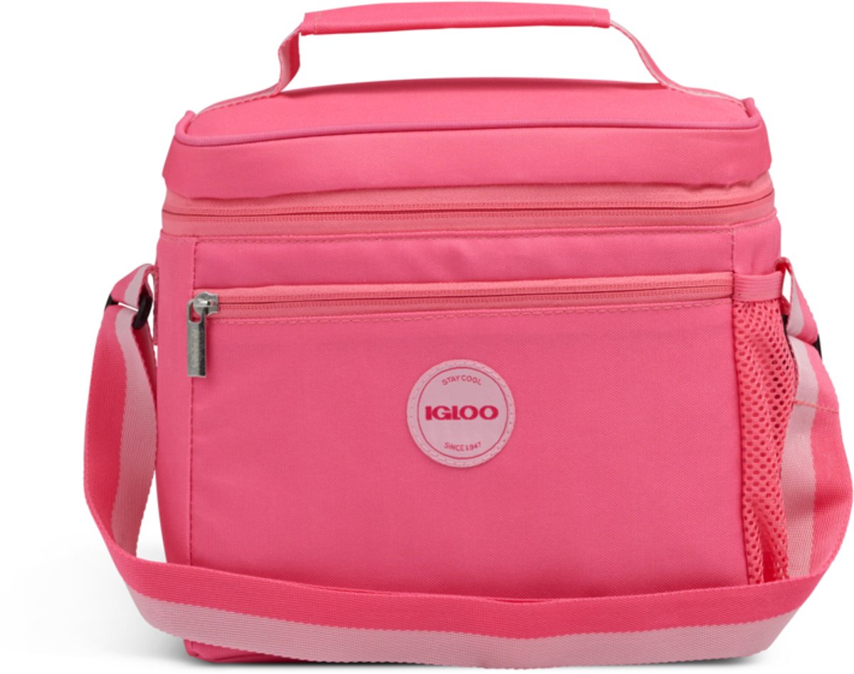Igloo Lunch Square 9 Roze – Compacte Koeltas voor Lunch & Onderweg