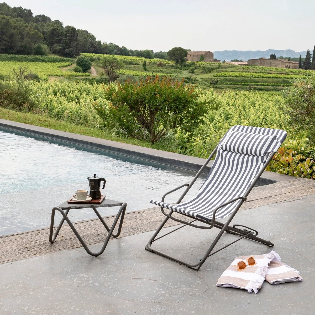 Lafuma Transaswing Lounge - Camping Chair - Rocking - Adjustable