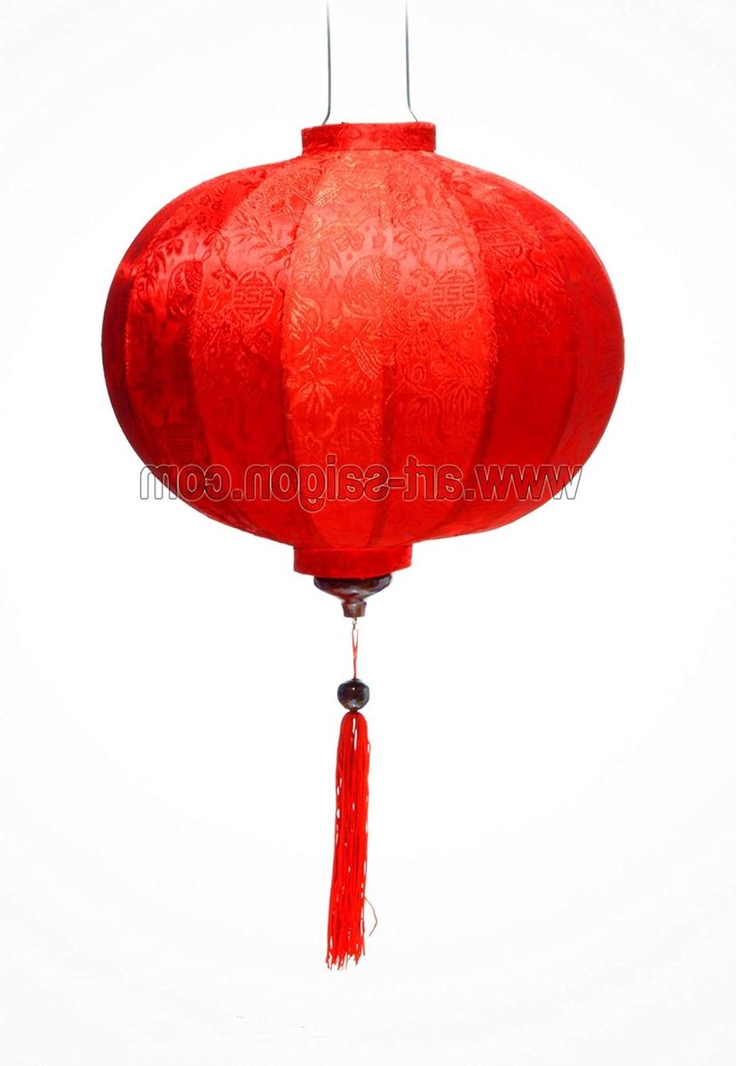 Zijden Lantaarn - Hanglamp Decoratie - Huis Versieren - Handgemaakt Vakmanschap - D 33cm -