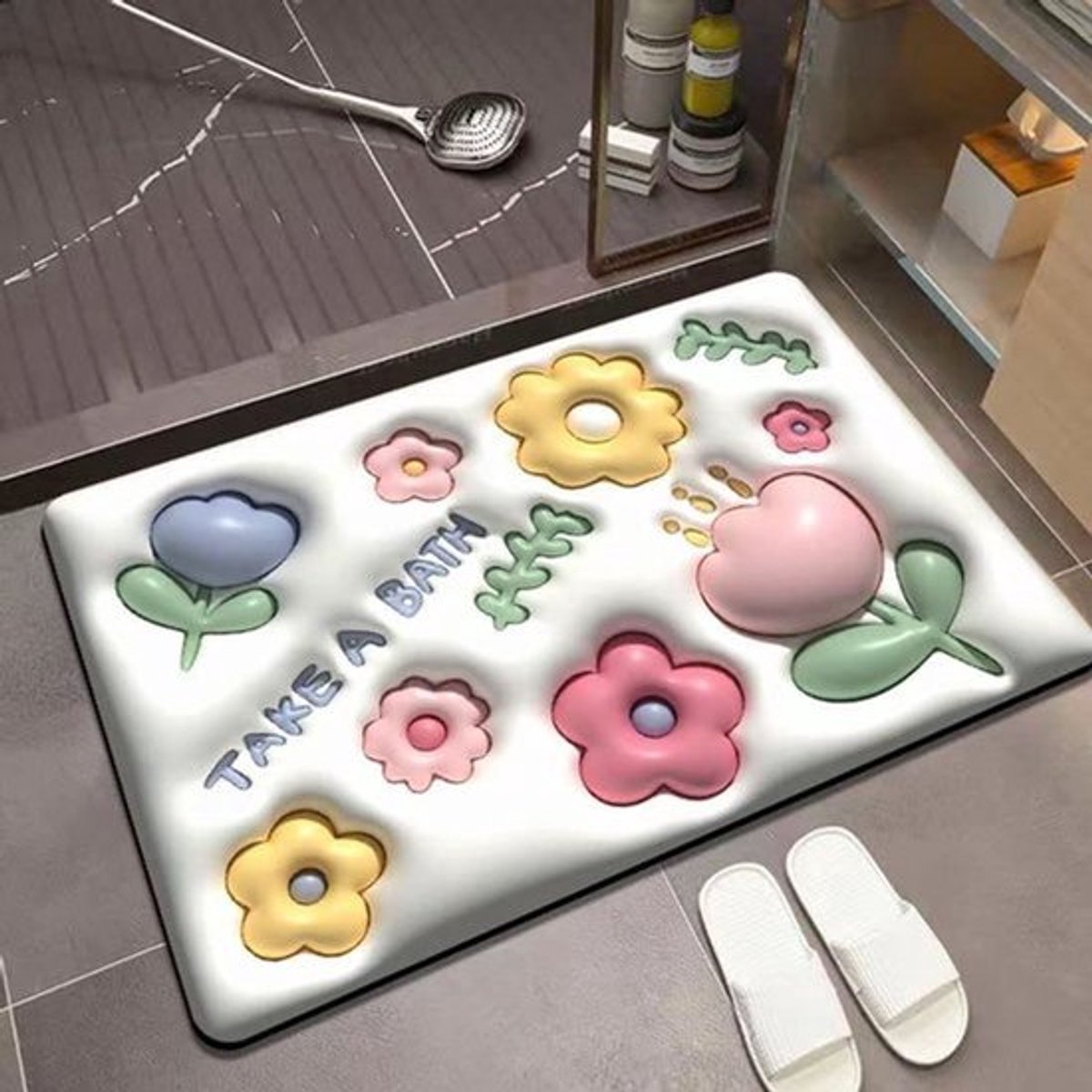 Diatomee Aarde Mat - 3D Waterabsorptie - Sneldrogend en Ademend