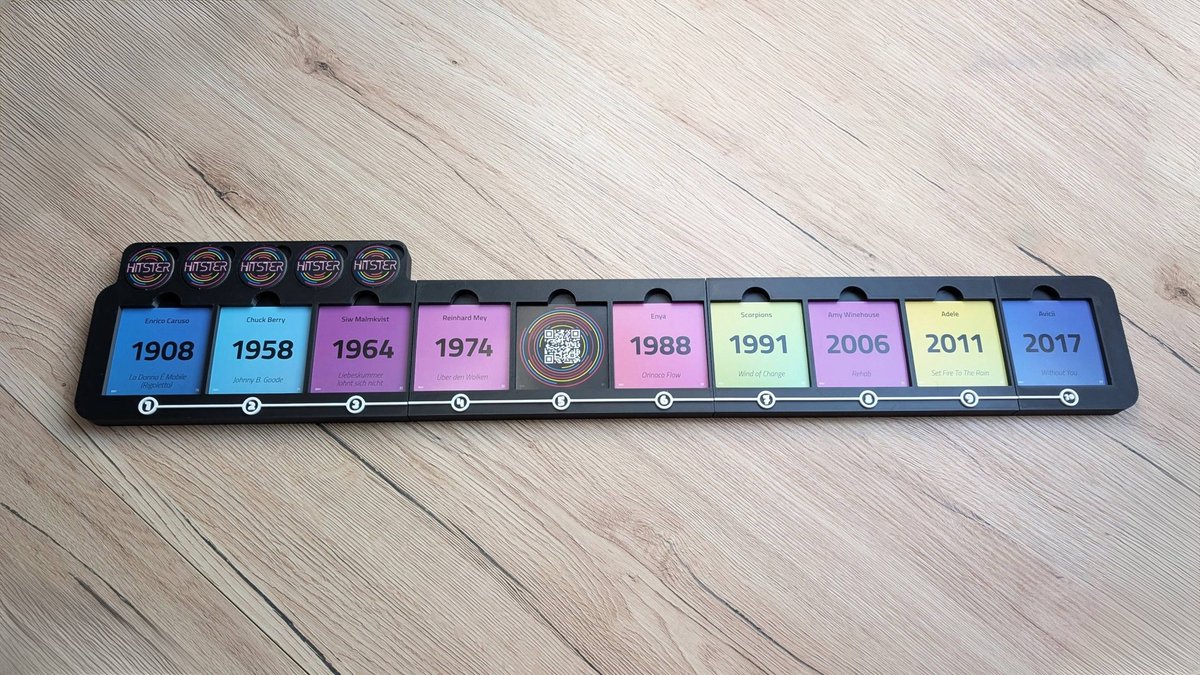 Hitster Speelbord – Accessoire voor Hitster Muziekspel – Bordspel Accessoire voor Spelavond & Muziekquiz — cadeau in Partyspellen - foto 2