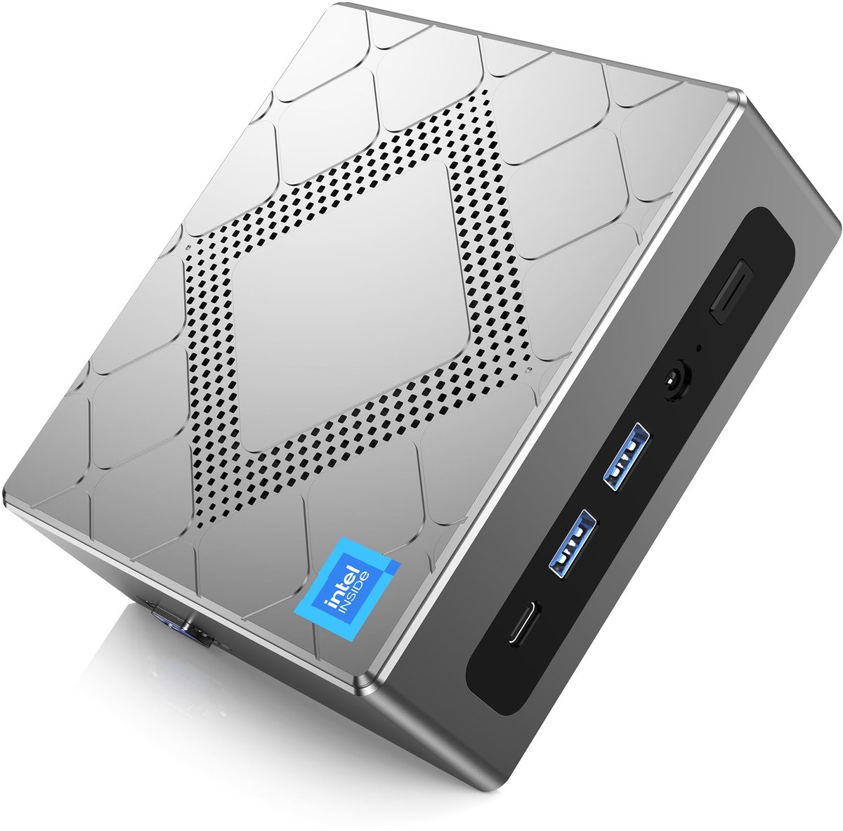 NiPoGi CK10 Mini PC - Ιntel Core i5-12600H(12C/16T, tot 4,50 GHz) - 16 GB DDR4 512 GB SSD - Mini Desktop - Windows 11 Pro - WiFi 6 - BT 5.2