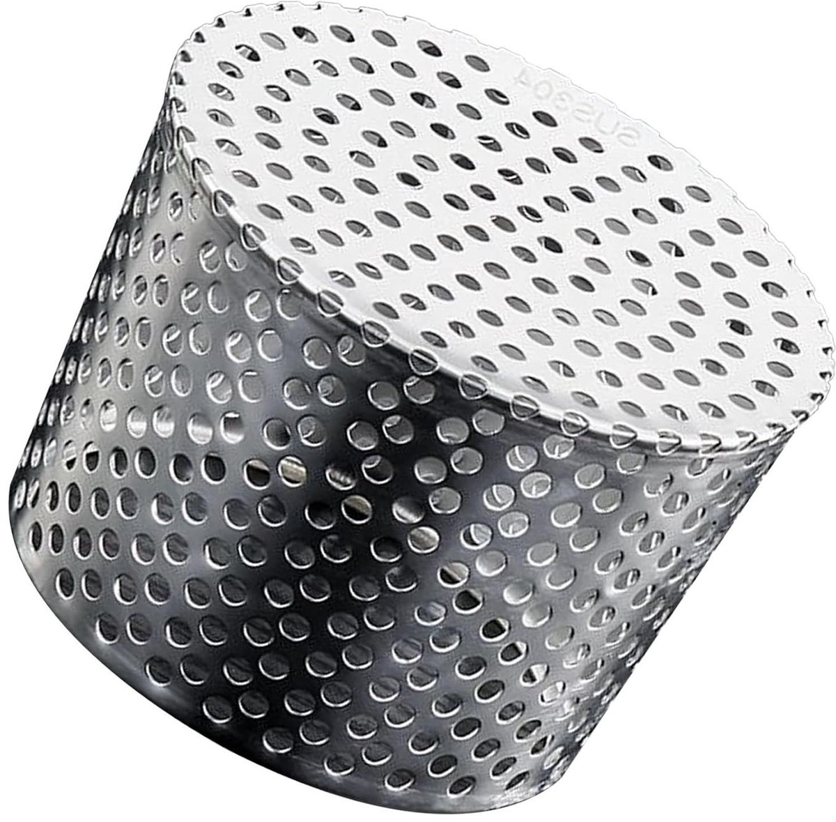 Dakgootbescherming Roestvrij Staal - Regenafvoerfilter Bladscheider - Voorkomen van Verstoppingen - Onderhoudsarm Ontwerp - 50 mm tot 200 mm - Zilverkleurig