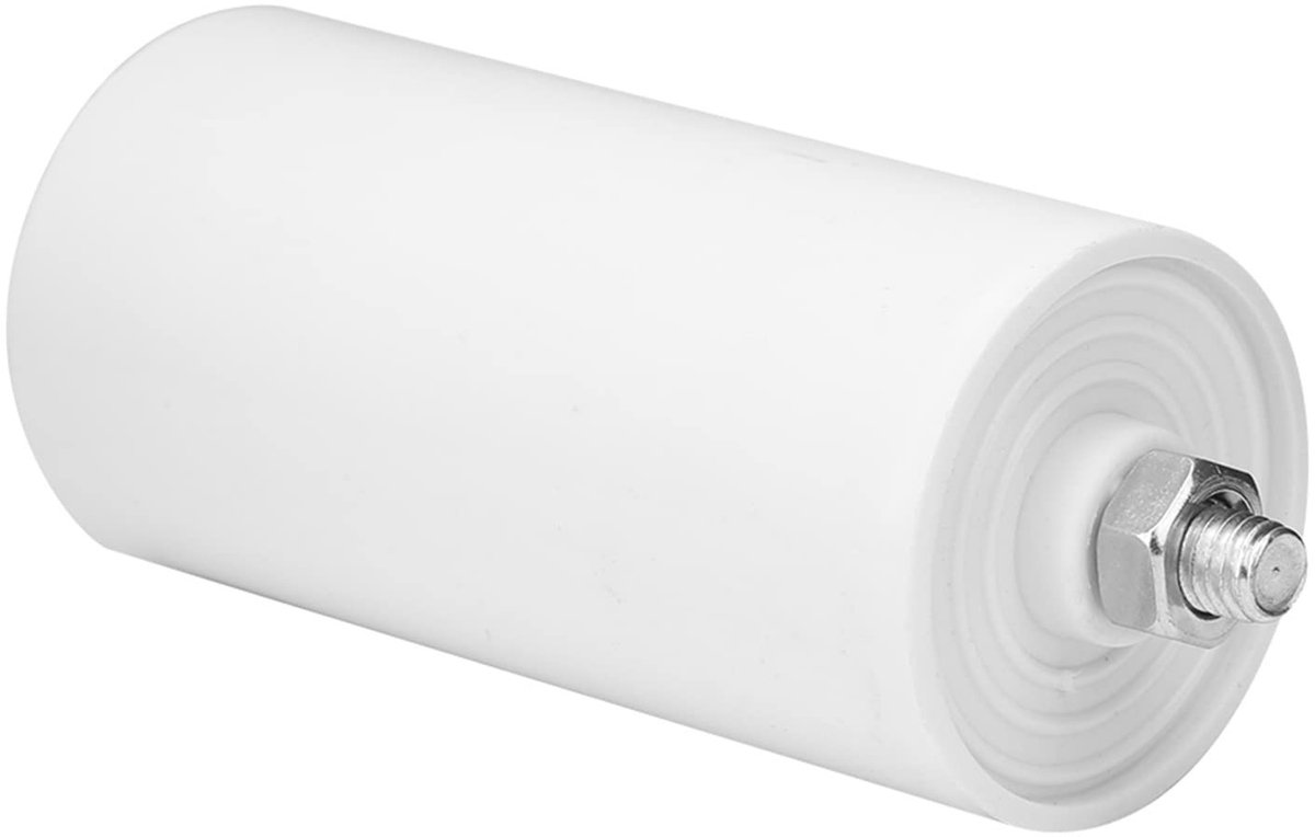 aladdien - Motor Start Capacitor - 50uF Capaciteit - Betrouwbaar en Eenvoudig te Installeren - 450V Spanning - Wasmachine Onderdelen - Vervangingson...