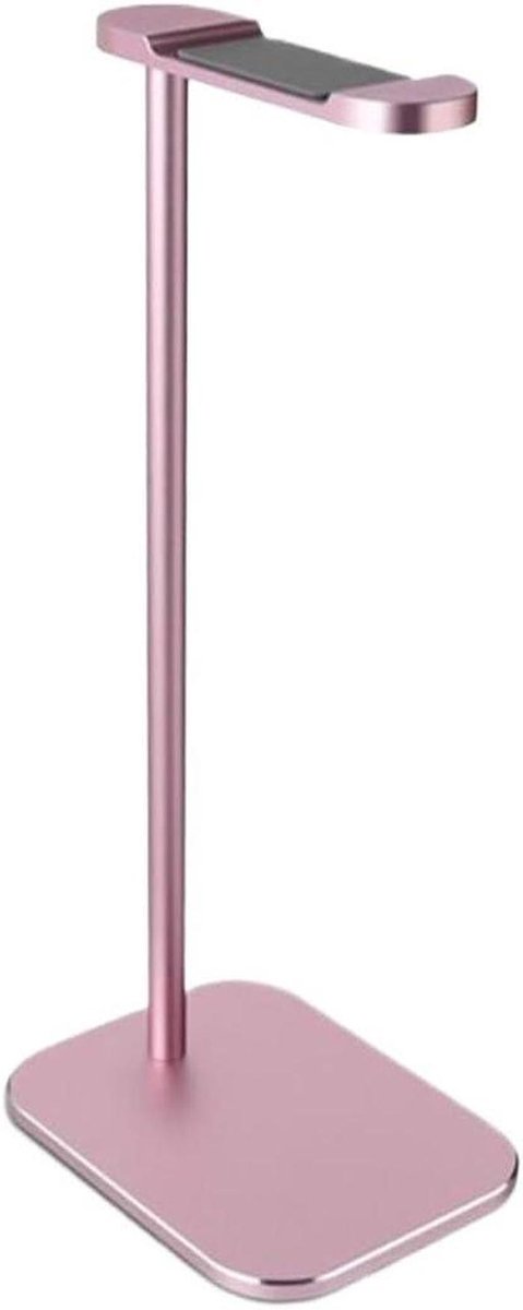 Hoofdtelefoon Standaard - Koptelefoon Houder - Bureau Organisatie - U-vormig Ontwerp - 105 x 250 mm - Roze