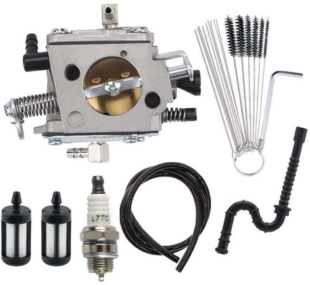 geschikt voor Stihl TS400 carburateur geschikt voor de betonfrezen HS-274E, XU, 4223 120 0600, 4223-120-0650 en 4223 120 0652.