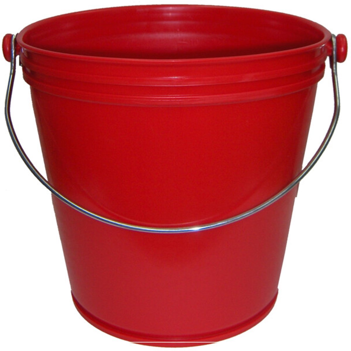 Flipper Emmer Robuust - Bouw Emmer - Extra Stevig - 10L - Rood