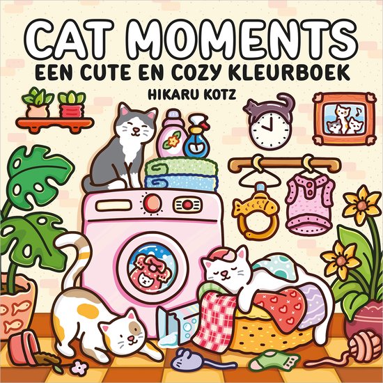Cat Moments – een cute en cozy kleurboek - cover