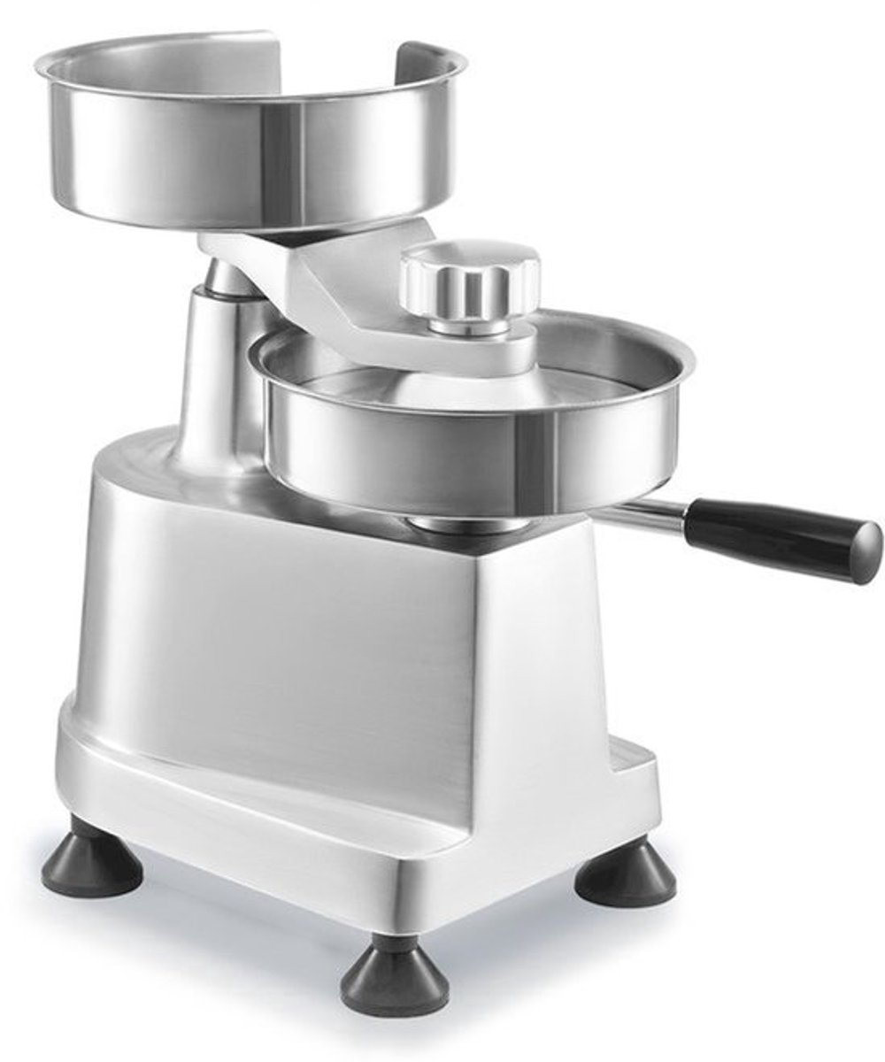 Hamburgerpers – Burger Maker – Patty Vormer – Vlees Burger Pers – Hamburger Maker – 3 Maten (10/13/15 cm) – Geanodiseerd Aluminium & RVS – Instelbare Dikte