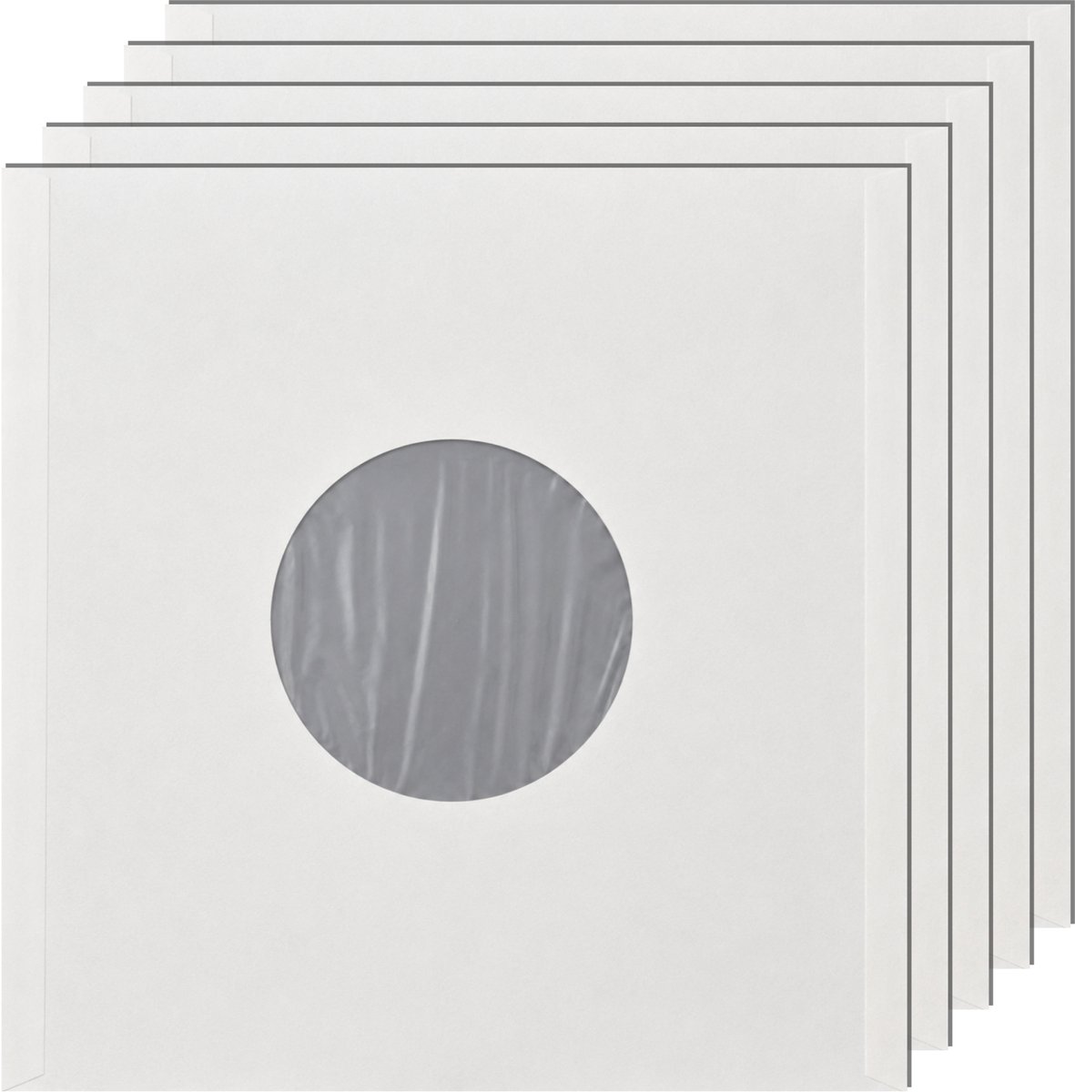 Lost In Music LP Hoezen Set 50 Stuks - Vinyl Binnenhoes met Antistatische Voering - LP Hoes - Vinyl Lijst