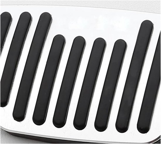 Pedaalhoezen Set - Auto Interieur - Veiliger Rijden - Antislip Rubber - Standaard Maat - Zwart — afbeelding 5