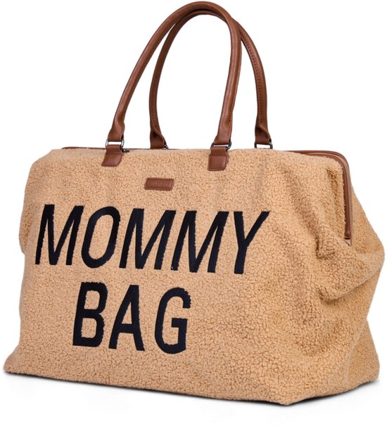 Mommy Bag Groot - Teddy - Beige