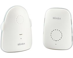 Béaba Simply Zen Babyfoon zonder Camera - Audio Babyfoon met Storingsvrije SRHS-Frequentierotatie - 0-Golftechnologie in Nachtmodus - Walkie-Talkie om je Kindje Gerust te Stellen - Bereik tot 300 m - VOX-Stemactivatie - Wit