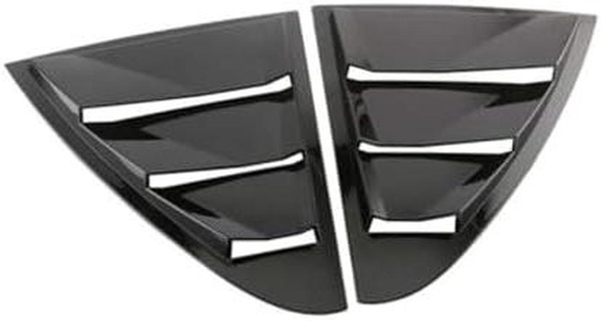 Driehoekige Raamspoiler - Achterruit Decoratie - Auto Styling - Hoogwaardig ABS Materiaal - 10x10x10 mm - Normaal