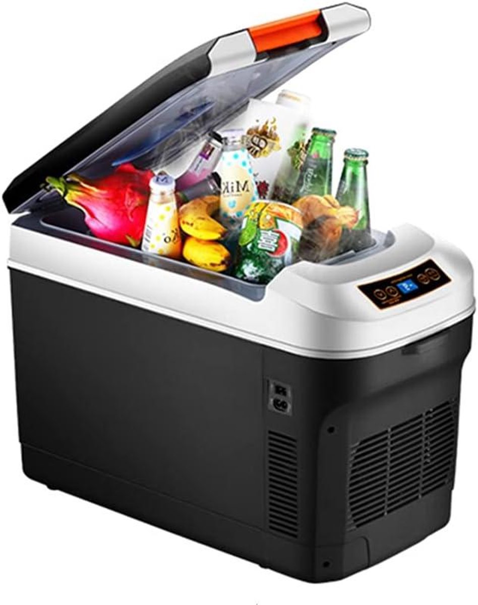 Elektrische Koelbox - Mini Koelkast - Reizen en Outdoor - Verwarmen en Koelen - 25 Liter - Zwart
