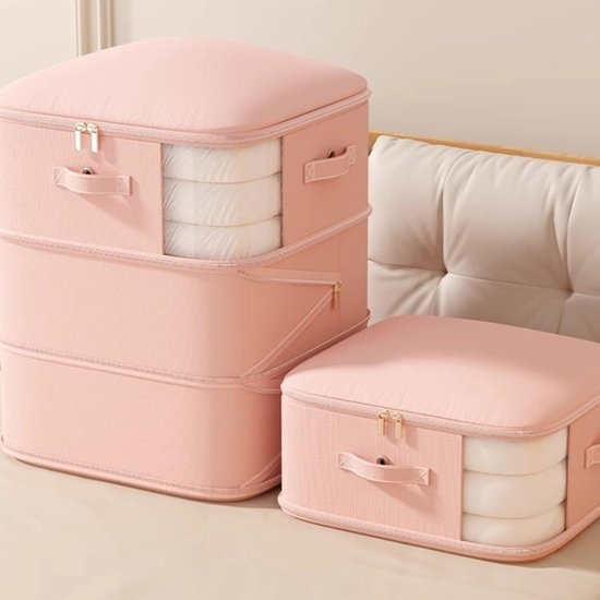 Vacuüm Opbergzakken - Compressiezakken Kleding - Ruimte Besparen - Zonder Pompen - 60cm en 90cm - Lichtgroen — afbeelding 4