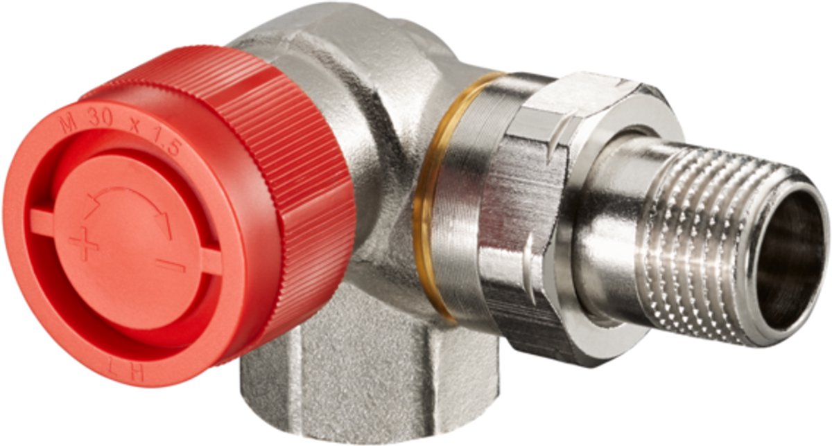 OVENTROP Thermostaatventiel AF Haakse hoek links DN 15, Rp 1/2 x R 1/2, PN 10, 1181462