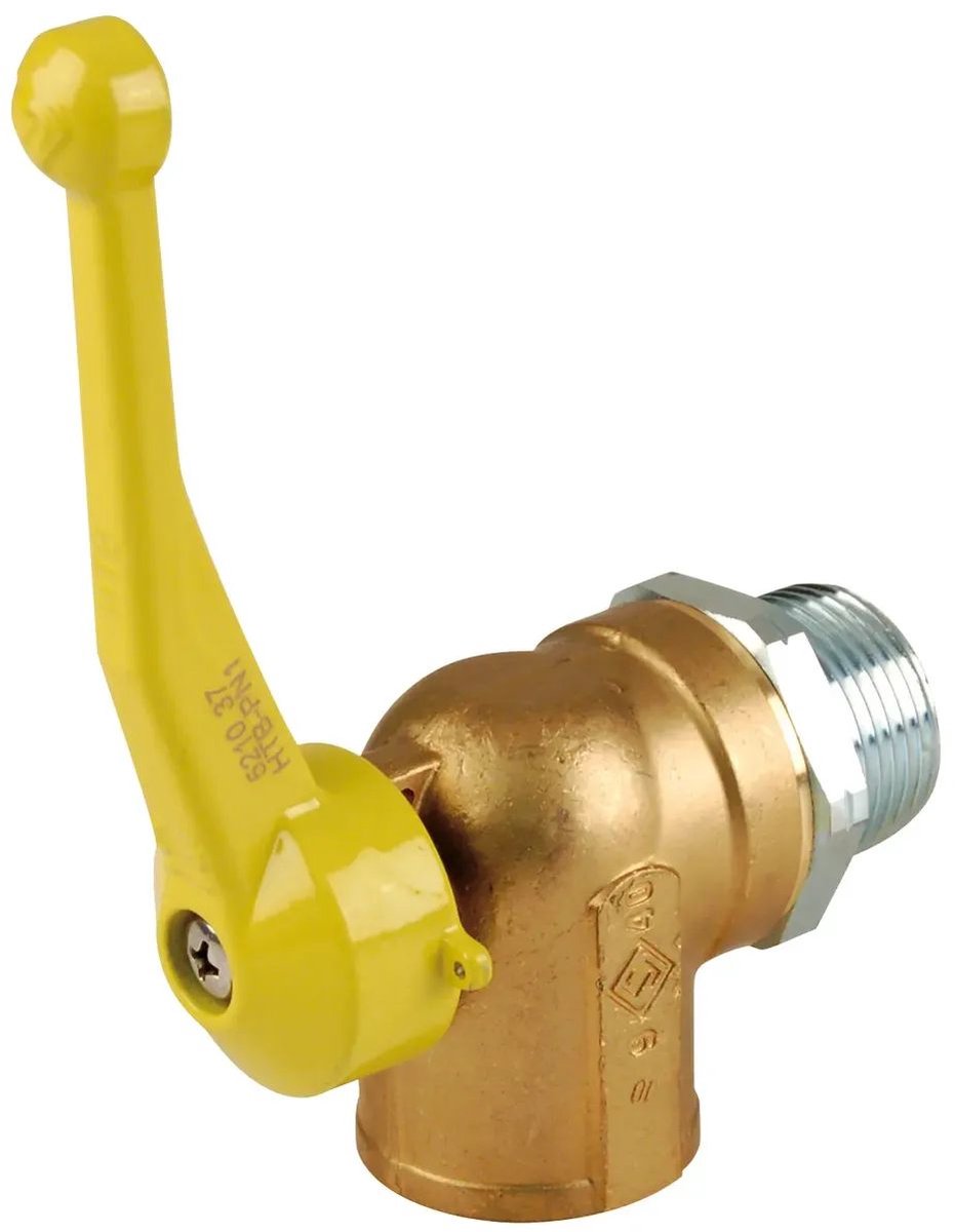 Seppelfricke SEPP Gas hoekkogelkraan b/b R1 1/4"xRp1 1/4" (DN32) Type 5210, 0004051
