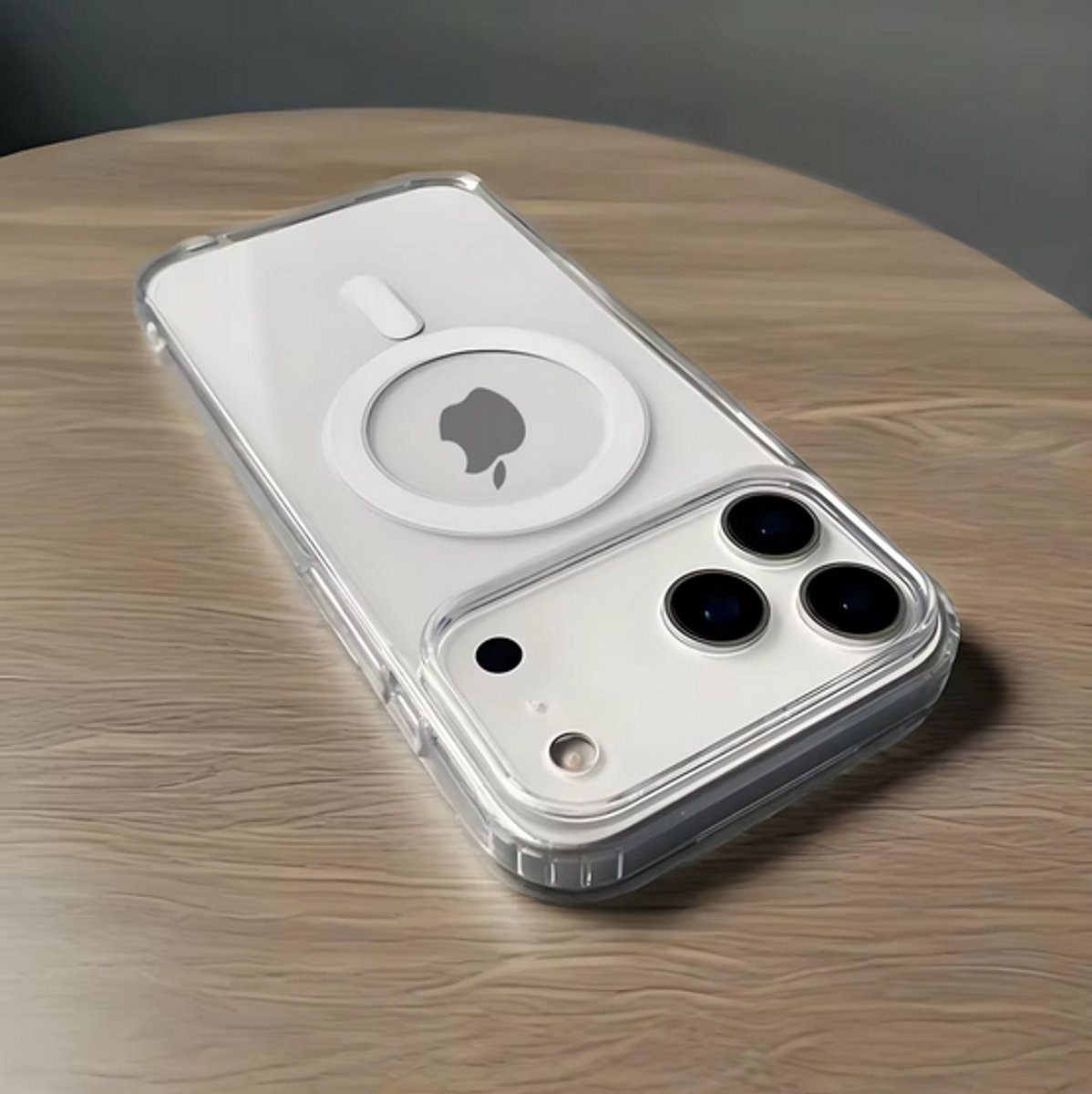 iPhone 17 Pro - Hoesje - Transparant