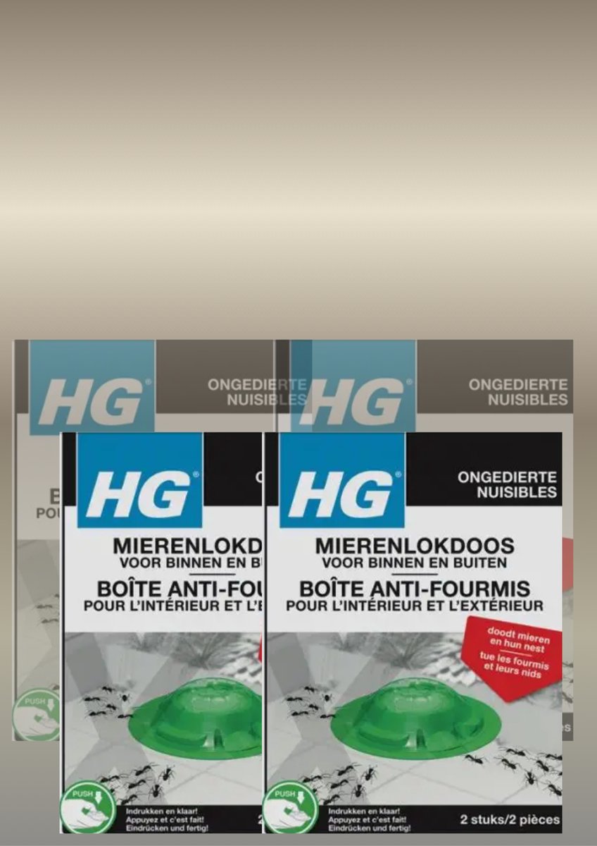 HG mierenlokdoos- 12 stuks