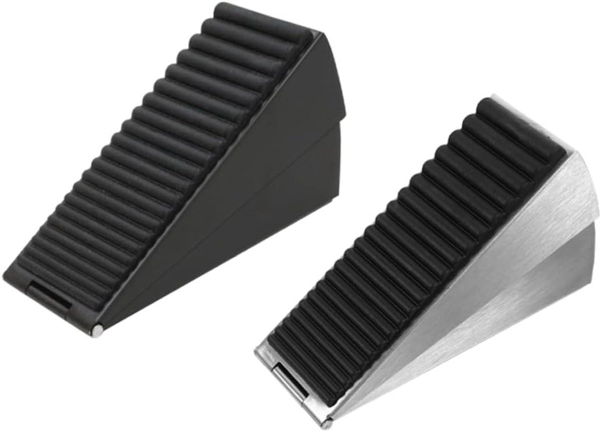 Deur Stopper - Deurhouder Wedge - Deuren Open Houden - Verstelbare Hoogte - 75mm Verstelbaar - Diverse Kleuren