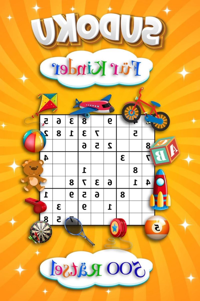 Kinder Sudoku Boek - Puzzelboek Logica - Hersenen Trainen - 500+ Puzzels - 90 Pagina's - Niet gespecificeerd