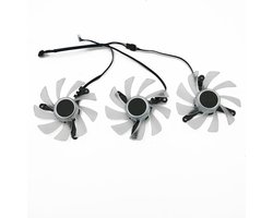 TH9215B2H-PFC01 RTX3080 RTX3090 Replace Graphics Card Fan for Palit for RTX 3090 3080 3070 Ti 3070Ti GameRock Cooling Graphics Laptop Parts(3-Fan)