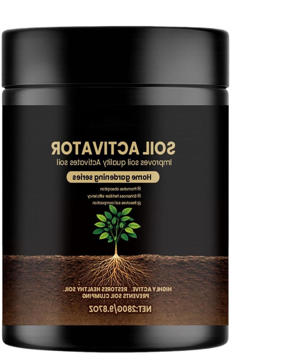 Soil Activator For The Garden - 280g Water Soluble Portable Organic Revitalizer | Plants Soil Conditioner - For Potting Soil Lawn Tomatoes Orchid Hydrangea Geranium Begonia