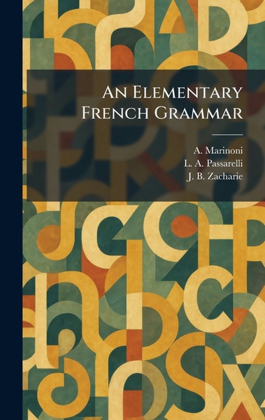 An Elementary French Grammar - cover