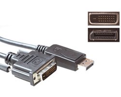ACT AK3993 3m DisplayPort DVI-D video kabel adapter