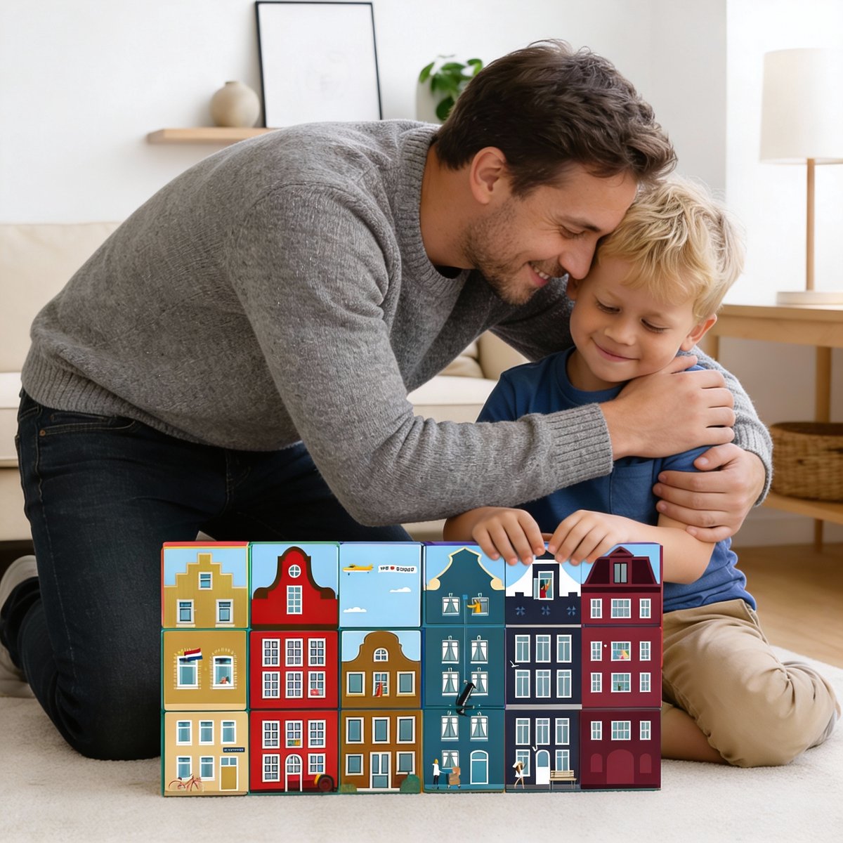 Coblo Magneet Toppers Little Amsterdam 60 stuks -Magnetisch speelgoed - Educatief speelgoed - Cadeau kind - Speelgoed 3 jaar t/m 12 jaar — afbeelding 7