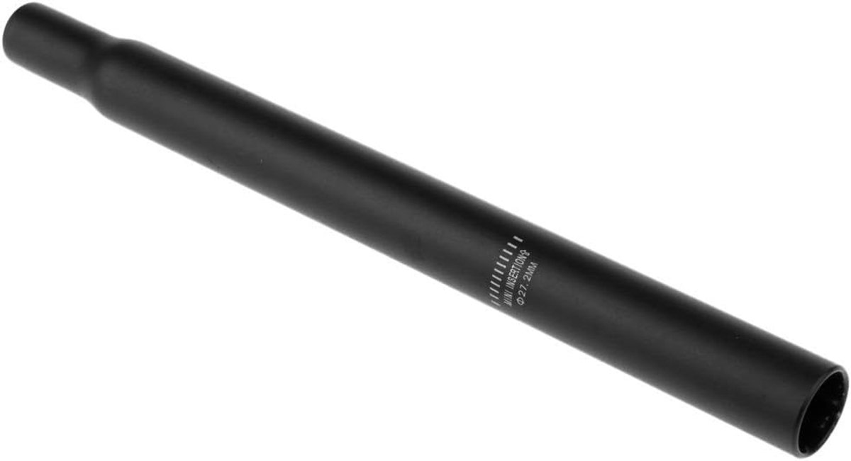 Fiets Zadelpen - Zadelbuis Onderdeel - Fietsonderhoud - Verstelbare Hoek - 27.2mm x 300mm - Zwart