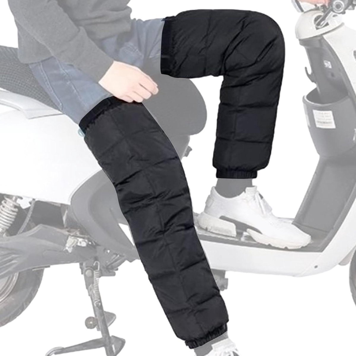 Beschermende Beenstukken - Motor Kniebeschermers - Buiten Sporten - Waterdicht Winddicht - Universele Maat - Zwart
