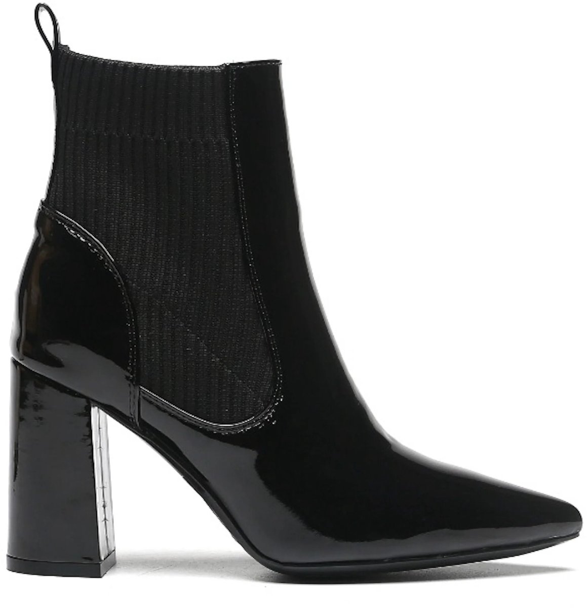 Smile Favorites® Dames Enkellaarsjes - Zwart - Imitatieleer - Maat 40