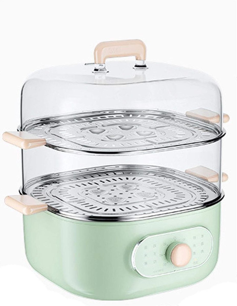 Elektrische Stoompan - Multicooker - Gezond Koken - Automatische Uitschakeling - 6 Liter - Roze