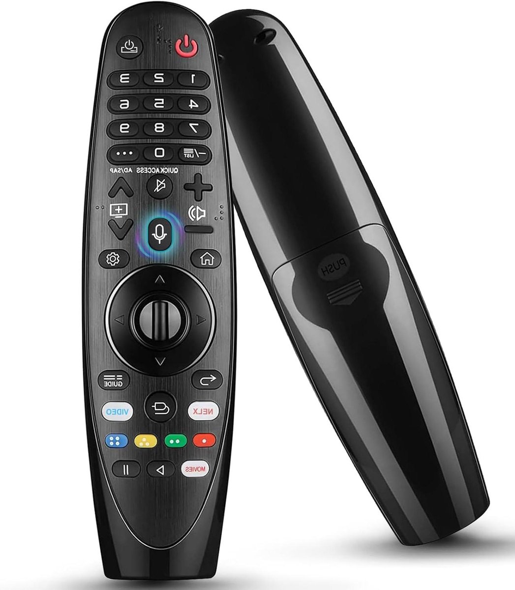 Afstandsbediening - Magic Remote - TV Bediening - Spraak en Pointer - 18.5 cm - Zwart