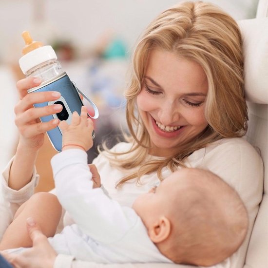 Bottle Warmer Cover, Milk Warmer Cover, Fast Heating Bottles, Portable Bottle Warmers, Fast Heating Milk Warmer Cover For Baby Bottle, Adjustable Temperature For Travel And Car Use — afbeelding 2