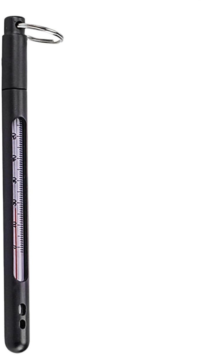 Watertemperatuurmeter - Vis thermometer - Vissen monitoren - Slijtvast ABS-omhulsel - 15 cm lengte - Zwart
