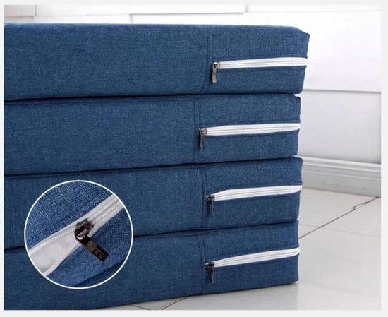 Draagbare Vouwen Matras Bed voor Camper Van Single Size Dubbele Dikke Druk Relief Matras Pad Antislip Ondersteunende Slaap Mat — afbeelding 5