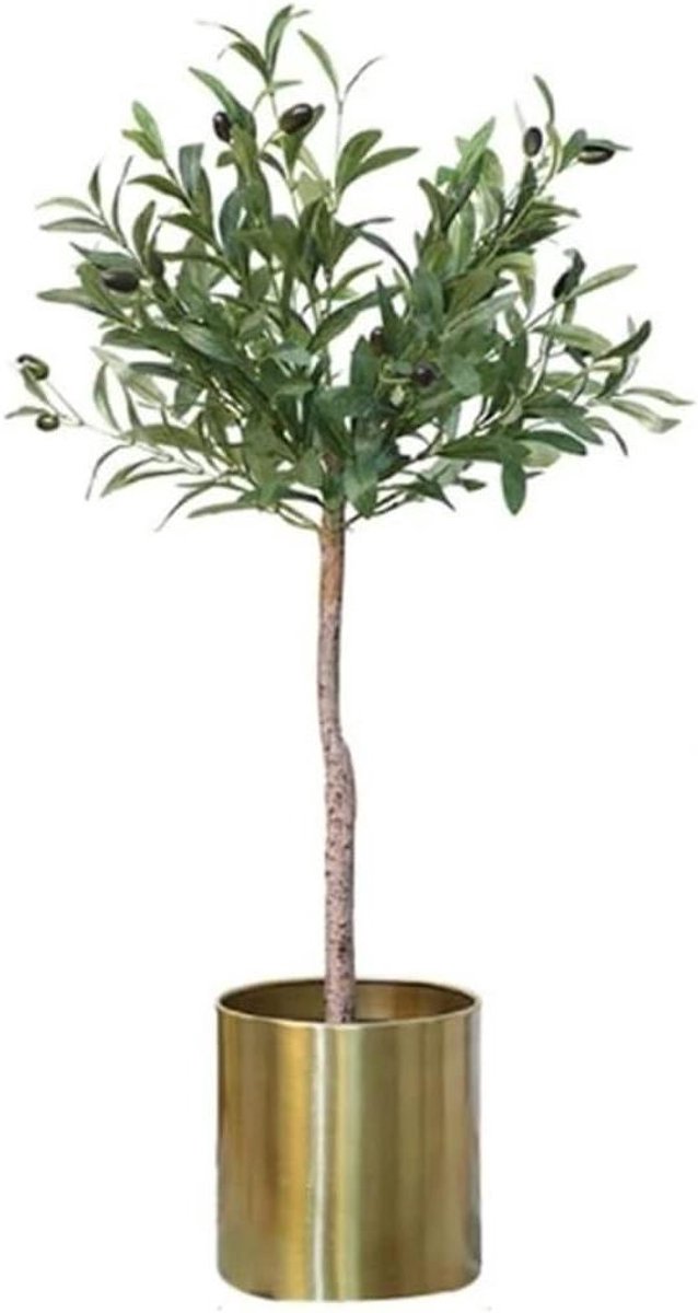 Kunstboom Olijfboom - Nep Plant - Huis Decoratie - Hoge Simulatie - 80 cm - Groen