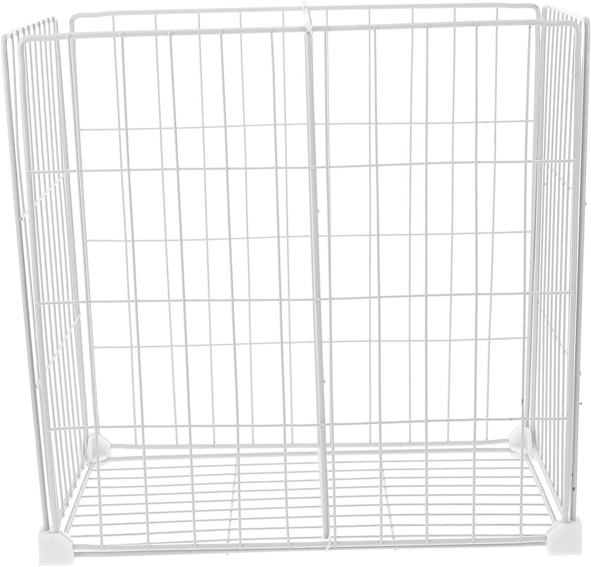 Vriezer Organizer - Opbergbak - Ruimte Besparen - Zonder Gereedschap - 37x37x19 cm - Wit